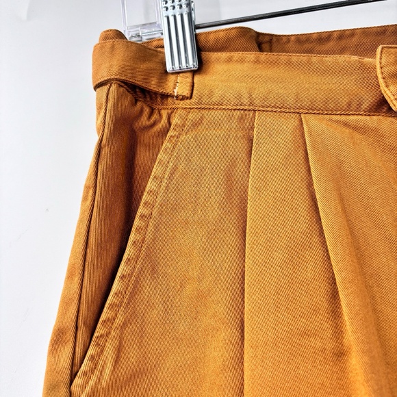 Woolrich Women's Mid Rise Chino Shorts Khaki Size 27 - Picture 2 of 7